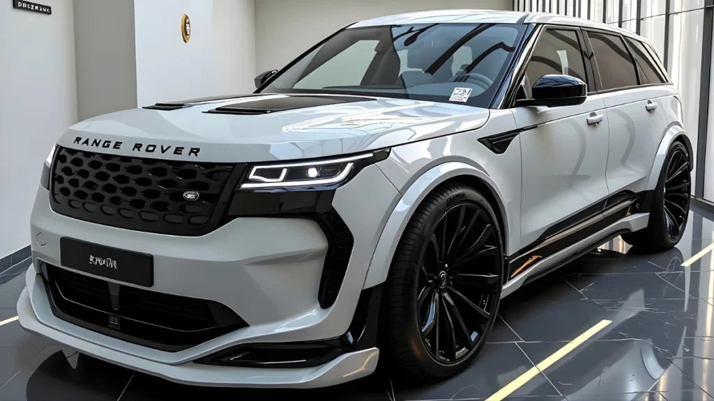 Range Rover Sport 2026 em estrada, mostrando design arrojado e luxo interior